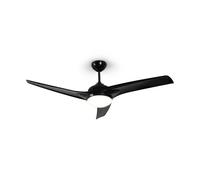 Klarstein Figo 132 cm 55 W Ventilatore da soffitto con luce Nero