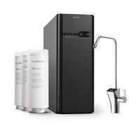 Klarstein Filtraggio Acqua per Casa, Sistema di Filtraggio Acqua 600GPD, Filtro Osmosi Inversa Acqua Potabile, Filtrazione a 5 Stadi, 3 Filtri, 99.99% di Purità, Montaggio Veloce, Sistema Osmosi