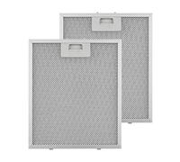 Klarstein Filtro per il Grasso in Alluminio 27,1 x 31,8 cm Filtro di Ricambio 2 Pezzi Accessori