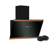 Klarstein FlashLine 60 - Cappa da Cucina, Touchscreen, 524 m³/ora, Efficienza En