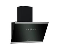 Klarstein FlashLine 60cm 578m³/h Cappa Inclinata Nero/Argento