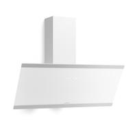 Klarstein Flashline 90cm 578m³/h Cappa Inclinata Bianco