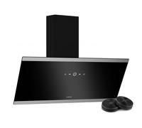 Klarstein FlashLine Cappa da Cucina da 90cm Cappa Inclinata Touchscreen 524