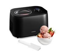 Klarstein FrostFusion - Macchina per gelato, granita e yogurt con compressore | 1 l | 100 W