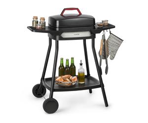 Klarstein Gatsby 2000W 42x37cm Barbecue Elettrico Nero