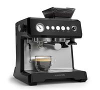 GrandPresso - Macchina del caffè | Macina di precisione | Ugello del vapore | Portafiltro | Indicazione della pressione | 20 bar