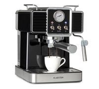 Klarstein Gusto Classico 1350W 20bar Macchina da Caffè Espresso Nero