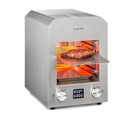 Klarstein Hannibal grill ad alta temperatura indoor 2.200W 850°C acciaio inox argento