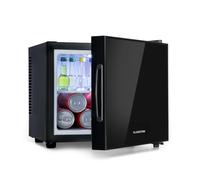 KLARSTEIN Happy Hour Mini Frigo - Minibar Compatto con Sistema di Raffreddamento Termoelettrico, Indipendente, 9 Litri, Raffreddamento 5-15 °C, Nero, 31,5 x 30.3 x 33.5 cm (LxAxP)