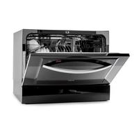 Klarstein Havasia 55cm E-Classe 7 Programmi Lavastoviglie da Tavolo Nero