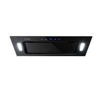 Klarstein Hektor SL 52cm 467m³/h Cappa da Incasso Nero