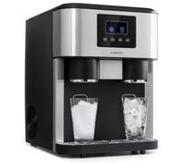 Klarstein IceAge 15kg/24h 1,8L Macchina del Ghiaccio Argento