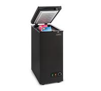 Klarstein Iceblokk 51L 35,5cm Congelatore a Pozzetto Nero