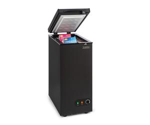 Klarstein Iceblokk 51L 35,5cm Congelatore a Pozzetto Nero