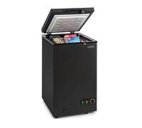 Klarstein Iceblokk 78L 47,5cm Congelatore a Pozzetto Nero