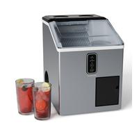Klarstein IceFestival 15kg/24h 1,8L Macchina del Ghiaccio Argento
