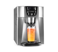 Klarstein IceVolcano 12kg/24h 2L Macchina del Ghiaccio Argento