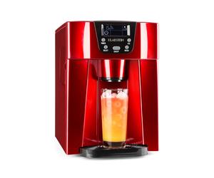 Klarstein IceVolcano 12kg/24h 2L Macchina del Ghiaccio Rosso