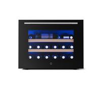 Klarstein Illuminosa 60cm 19 Bottiglie Cantinetta da Incasso Sottobanco Nero