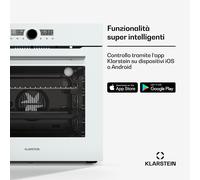 Illuminosa Smart - Forno | Controllo tramite app | Efficienza energetica A+ | Capienza di 73 litri | 11 funzioni