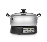 Klarstein Jam Session Acciaio Inossidabile 3L Pastorizzatore Digitale Argento