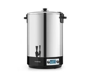 Klarstein KonfiStar Acciaio Inossidabile Spazzolato 40L Pastorizzatore Digitale Argento