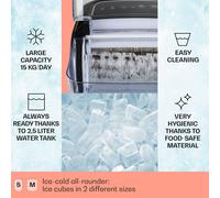 Klarstein Kristall Macchina del Ghiaccio