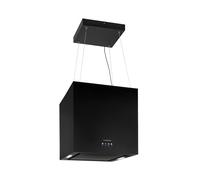 Klarstein Kronleuchter 44cm 596,3 m³/h Cappa a Isola Nero