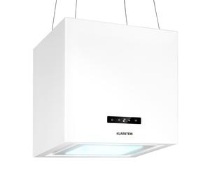 Klarstein Kronleuchter Smart 40cm 596m³/h Cappa a Isola Bianco