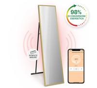 Klarstein La Palma Smart 900W 160x40cm Pannello Infrarossi a Specchio Oro