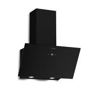 Klarstein Laurel 60cm 417m³/h Cappa Inclinata Nero