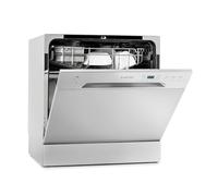 Klarstein Amazonia 8 Mini Lavastoviglie A+ 1620W argento