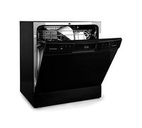 Klarstein Amazonia Lavastoviglie da Tavolo 8 Programmi Display LED Nero