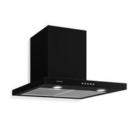 Klarstein Limelight 60cm 640m³/h Cappa a Parete Nero