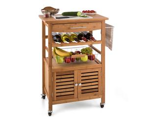 Klarstein Louisiana - Carrello di servizio, carrello da cucina