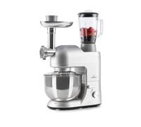 Klarstein Lucia 1800W 5L Robot da Cucina con Tritacarne Argento