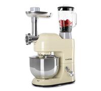 Klarstein Lucia 1800W 5L Robot da Cucina con Tritacarne Crema
