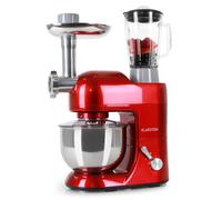 Klarstein Lucia 1800W 5L Robot da Cucina con Tritacarne Rosso