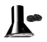 Klarstein Lumio Neo Cappa Aspirante Rétro Set di Ricircolo