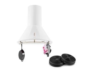 Klarstein Lumio Neo Cappa Aspirante Rétro Set di Ricircolo