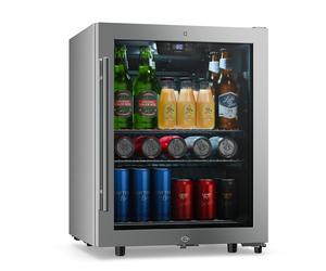 Klarstein LuxeChill 64cm 60L Frigo Bevande da Esterno Argento
