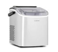 KLARSTEIN MacchinaGhiaccio Fabbricatore Ghiaccio Secco Alimentare 12kg, Cubetti Varie Dimensioni, Autopulente Cocktail
