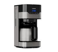 Klarstein Macchinetta Caffe Espresso 1.2L, Macchina da Caffè a Cialde, Caffè Macinato e Filtrato, Macchina Caffe Barista da 10 Tazzine con Filtro, In Acciao Inox per Caffè Caldo e Freddo, 800W