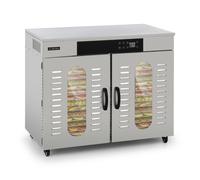 Klarstein Master Jerky 30-90°C Essiccatore Professionale 32 Strati Argento