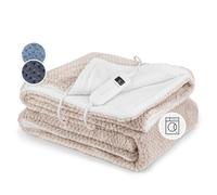 Klarstein Matrimoniale XL, Coperta Termica Elettrica 180 x 130 cm, Scaldaletto Matrimoniale Elettrico 9 Livelli di Temperatura, Lavabile in Lavatrice, Coperta Elettrica per Letto e Divano
