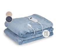 KLARSTEIN Matrimoniale XXL, Coperta Termica Elettrica 200x180 cm, Scaldaletto Matrimoniale Elettrico 9 Livelli di Temperatura, Lavabile in Lavatrice, Coperta Elettrica per Letto e Divano