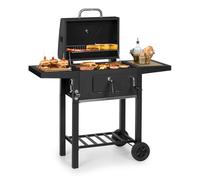 Klarstein Meat Machine 45x32,5cm Barbecue a Carbonella Nero