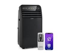 Klarstein Metrobreeze New York Smart 7k Condizionatore Portatile - 7000 BTU, 21-34 m², Controllo App & Telecomando, Classe A, Deumidificatore, Ventola 3 Velocità, Timer 24h, Silenzioso, Nero