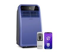 Klarstein Metrobreeze New York Smart 7k Condizionatore Portatile - 7000 BTU, 21-34 m², Controllo App & Telecomando, Classe A, Deumidificatore, Ventola 3 Velocità, Timer 24h, Silenzioso, Viola
