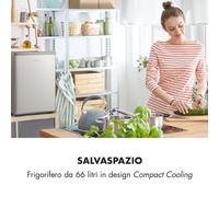Klarstein Mini frigo Coll Kid con vano congelatore da 4 litri 66litri 41dB